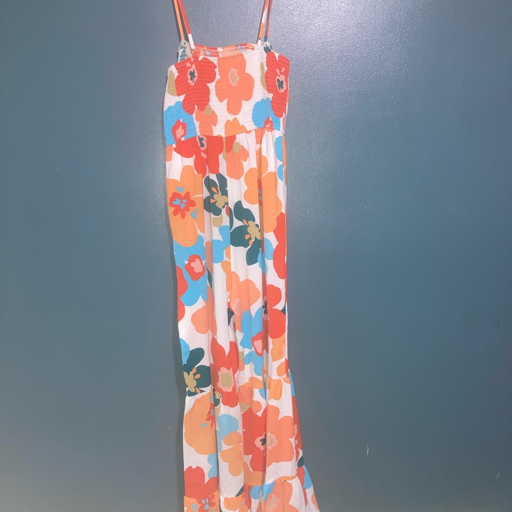 Floral Women's Jumpsuit - Multicolor